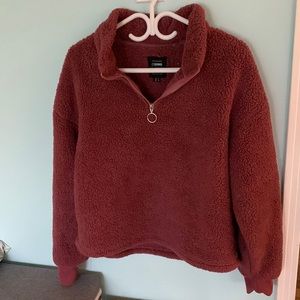 CI SONO half zip Sherpa - M